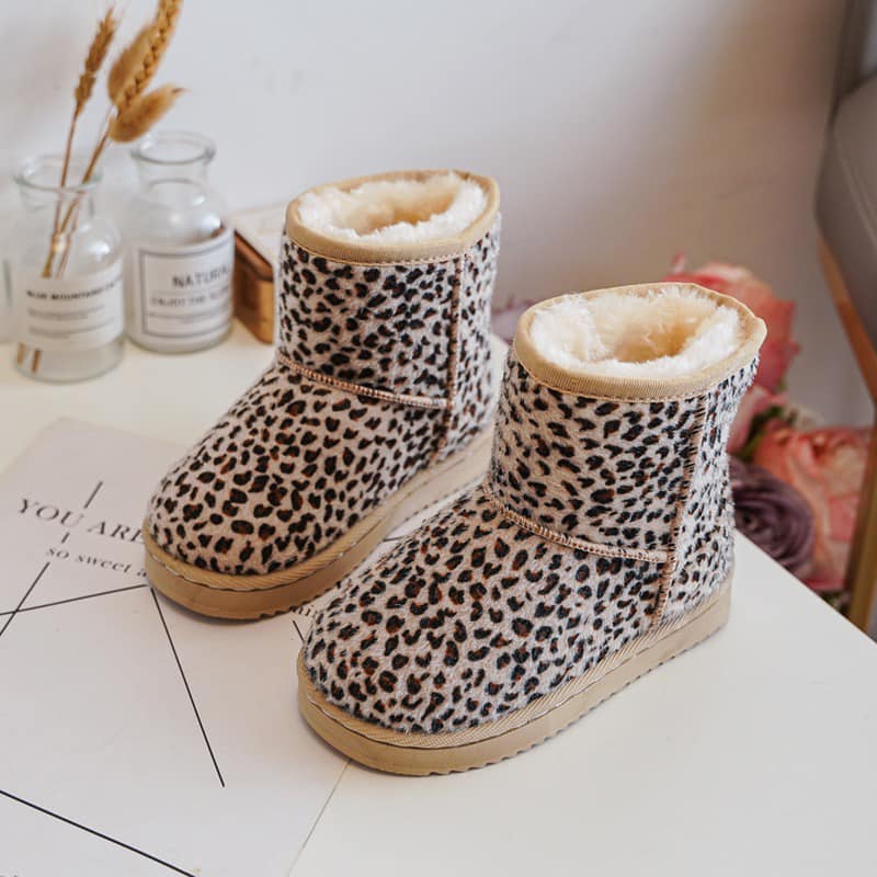 Laarzen met panter print