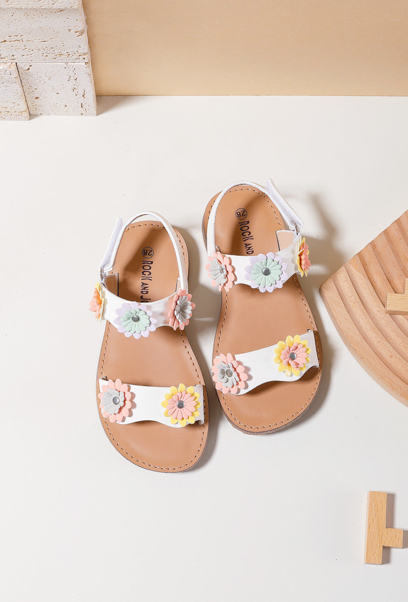 Sandalen bloem